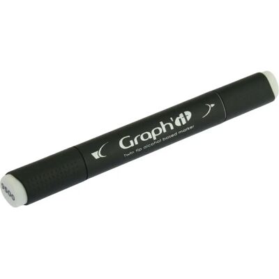Graph'It Szara Neutro Dwa Końcówki Marker - Marker Graph'It Szara Neutro Dwa Końcówki Marker - Marker