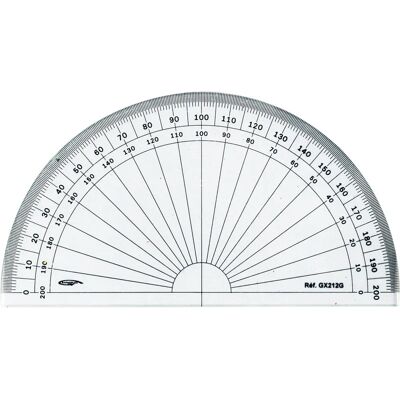 GRAPHOPLEX 212G Slagtålig 13cm Goniometer - Teknisk Ritning GRAPHOPLEX 212G Slagtålig 13cm Goniometer - Teknisk Ritning