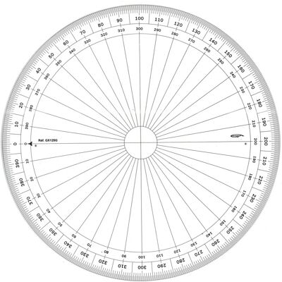 GRAPHOPLEX Hochpräziser 25cm Geodreieck - Technisches Zeicheninstrument GRAPHOPLEX Hochpräziser 25cm Geodreieck - Technisches Zeicheninstrument