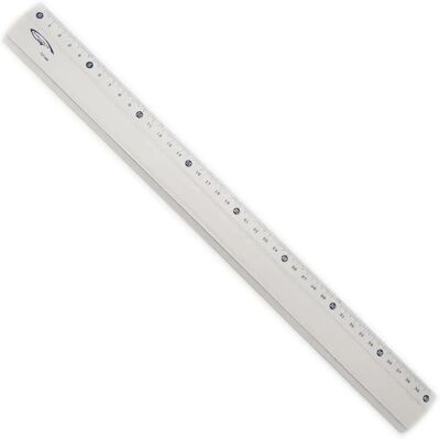 GRAPHOPLEX Aluminiumlineal - 40cm Rutschfest - Technisches Zeichnen GRAPHOPLEX Aluminiumlineal - 40cm Rutschfest - Technisches Zeichnen