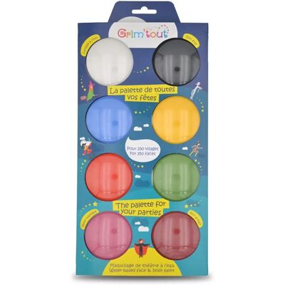 Palette de Maquillage Jumbo Grim'tout - Pour Écoles et Événements - Publicité Palette de Maquillage Jumbo Grim'tout - Pour Écoles et Événements - Publicité