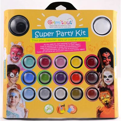 OZ International GT41637 Jouet d'art et d'artisanat - Kit de maquillage pour visage multicolore - Publicité OZ International GT41637 Jouet d'art et d'artisanat - Kit de maquillage pour visage multicolore - Publicité