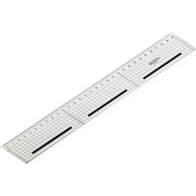 Règle de coupe en acier antidérapante de 30cm - Planche à découper - OZ-GX1730 - Publicité Règle de coupe en acier antidérapante de 30cm - Planche à découper - OZ-GX1730 - Publicité