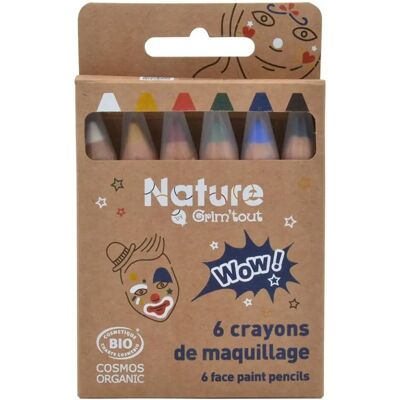 Grim Tout Modèle - Set de 6 Peintures pour le Visage - Maquillage - Publicité Grim Tout Modèle - Set de 6 Peintures pour le Visage - Maquillage - Publicité
