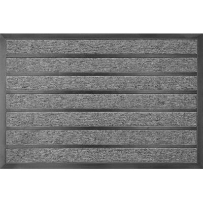 ID Mat-Id Group Tapis absorbant Combi - Gris - 60x90cm - Publicité ID Mat-Id Group Tapis absorbant Combi - Gris - 60x90cm - Publicité