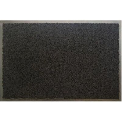 ID Group Queyras Tapis absorbant noir 60x80cm - paillasson - Publicité ID Group Queyras Tapis absorbant noir 60x80cm - paillasson - Publicité