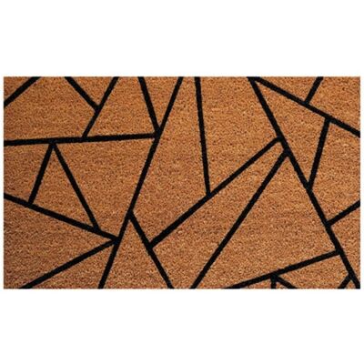 IDMAT - COCON4575GRAPHB - Fibre de coco - 45x75 cm - Tapis - Publicité IDMAT - COCON4575GRAPHB - Fibre de coco - 45x75 cm - Tapis - Publicité