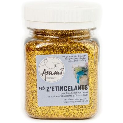 Ammi - Gold Glitter Powder 115g - Gold - 115g - glitter powder Ammi - Gold Glitter Powder 115g - Gold - 115g - glitter powder