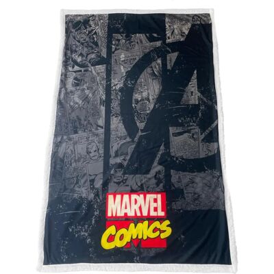 Copriletto sherpa per bambini Homadict Marvel Avengers - copriletto sherpa Copriletto sherpa per bambini Homadict Marvel Avengers - copriletto sherpa