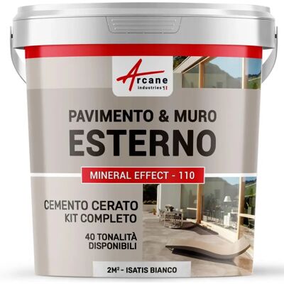 Kit béton Arcane Industries - Extérieur, 2 m², Blanc - Publicité Kit béton Arcane Industries - Extérieur, 2 m², Blanc - Publicité