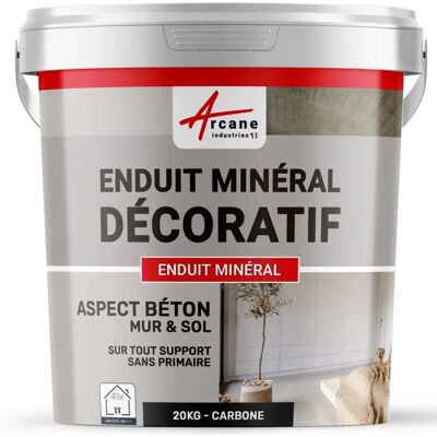 Enduit décoratif minéral mural et sol 20kg - 13m² Enduit décoratif minéral mural et sol 20kg - 13m²