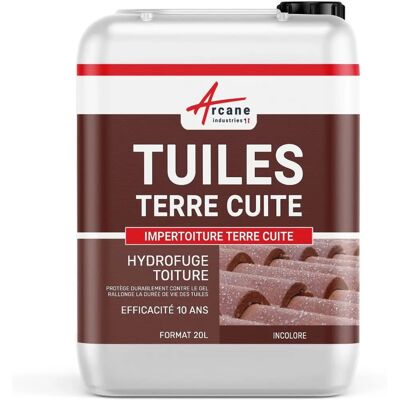 Arcane Industries Imperméabilisant Incolore Hydrophobe - Protège Tuiles en Terre Cuite - 20L - Publicité Arcane Industries Imperméabilisant Incolore Hydrophobe - Protège Tuiles en Terre Cuite - 20L - Publicité