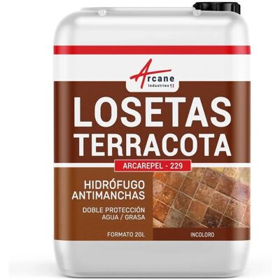 Imperméabilisant pour sols en terracotta - Arcane Industries 20L - Publicité Imperméabilisant pour sols en terracotta - Arcane Industries 20L - Publicité
