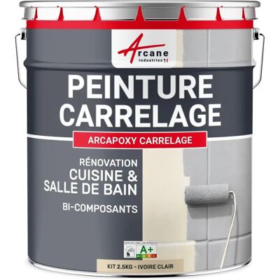 Peinture pour carreaux Arcane Industries - Blanc, 2,5kg, Jusqu’à 25m² - Publicité Peinture pour carreaux Arcane Industries - Blanc, 2,5kg, Jusqu’à 25m² - Publicité