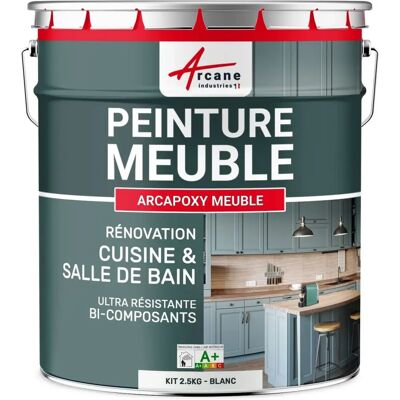 Peinture blanche pour meubles - Modèle RAL 9003 - Usage intérieur - Publicité Peinture blanche pour meubles - Modèle RAL 9003 - Usage intérieur - Publicité