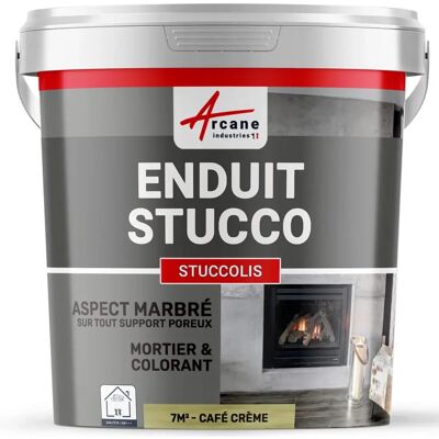 Kit Décoratif Français - Enduit Mineral pour Murs - 7m² - Publicité Kit Décoratif Français - Enduit Mineral pour Murs - 7m² - Publicité