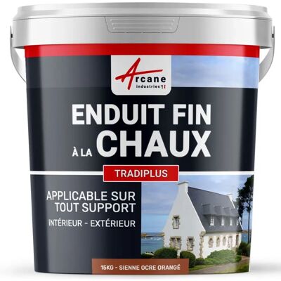 Arcane Industries Tradiplus Enduit de cal - Naturel, Résistant aux UV - 15kg Arcane Industries Tradiplus Enduit de cal - Naturel, Résistant aux UV - 15kg