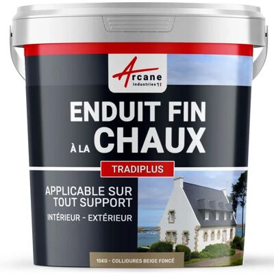 Arcane Industries Tradiplus - Enduit fin à la chaux intérieur & extérieur Arcane Industries Tradiplus - Enduit fin à la chaux intérieur & extérieur