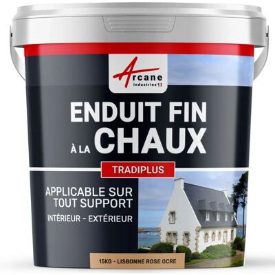 Arcane Industries Tradiplus - Enduit de chaux pour intérieur & extérieur - 15kg Arcane Industries Tradiplus - Enduit de chaux pour intérieur & extérieur - 15kg