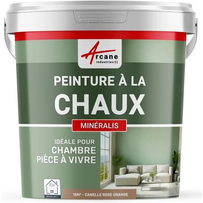 Peinture de cal naturelle Arcane Industries Rose Orange - Peinture Minérale Intérieure - Publicité Peinture de cal naturelle Arcane Industries Rose Orange - Peinture Minérale Intérieure - Publicité