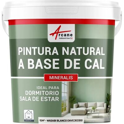 Peinture intérieure mineralis wasabi blanc vieilli - Arcane Industries - Publicité Peinture intérieure mineralis wasabi blanc vieilli - Arcane Industries - Publicité