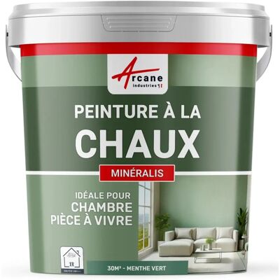 Peinture de cal naturelle pour intérieur - mineralis - 30 m² kit - Publicité Peinture de cal naturelle pour intérieur - mineralis - 30 m² kit - Publicité