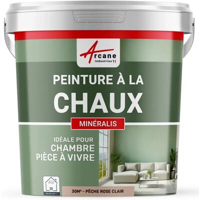 Kit de Peinture à la Chaux Naturelle Arcane Industries - Finition Minérale Intérieure - Publicité Kit de Peinture à la Chaux Naturelle Arcane Industries - Finition Minérale Intérieure - Publicité