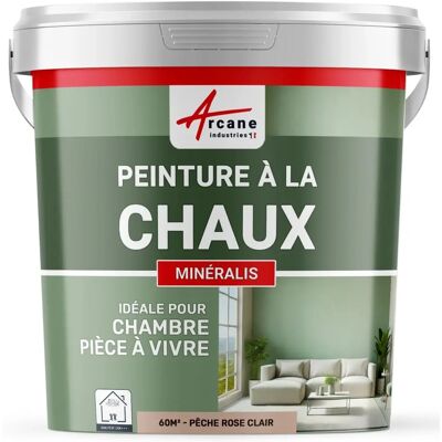 Peinture à la chaux naturelle intérieure - mineralis - 60 m² - Publicité Peinture à la chaux naturelle intérieure - mineralis - 60 m² - Publicité