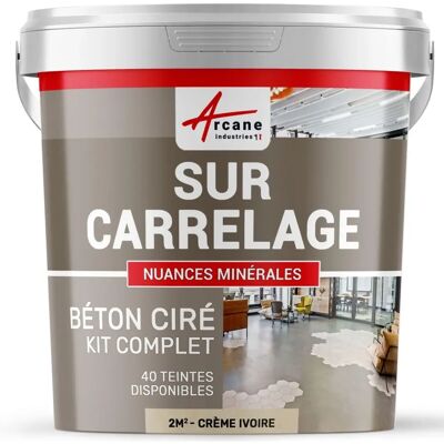 Kit de Revêtement pour Carreaux Arcane Industries - Crème Marfil - 2m² - Publicité Kit de Revêtement pour Carreaux Arcane Industries - Crème Marfil - 2m² - Publicité