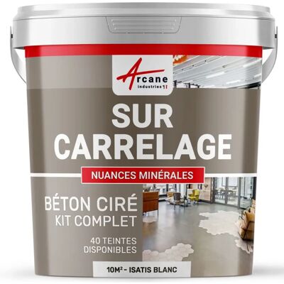 Kit de revêtement de carreaux Arcane Industries - Blanc - 10 m² - Publicité Kit de revêtement de carreaux Arcane Industries - Blanc - 10 m² - Publicité