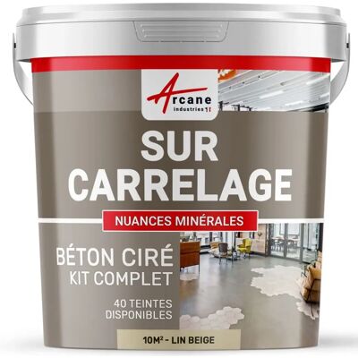 Arcane Industries Kit béton pour carrelage beige - Kit béton pour carrelage - Publicité Arcane Industries Kit béton pour carrelage beige - Kit béton pour carrelage - Publicité