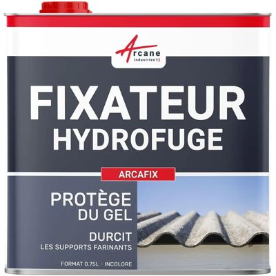 Arcane Industries Arcafix - Fixatif hydrofuge - 0,75L - Supports, Poreux - Publicité Arcane Industries Arcafix - Fixatif hydrofuge - 0,75L - Supports, Poreux - Publicité