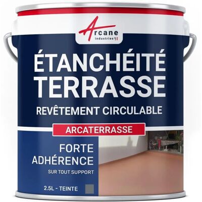Peinture imperméabilisante Arcane Industries Arcaterrasse 2,5L - Gris basalte Peinture imperméabilisante Arcane Industries Arcaterrasse 2,5L - Gris basalte