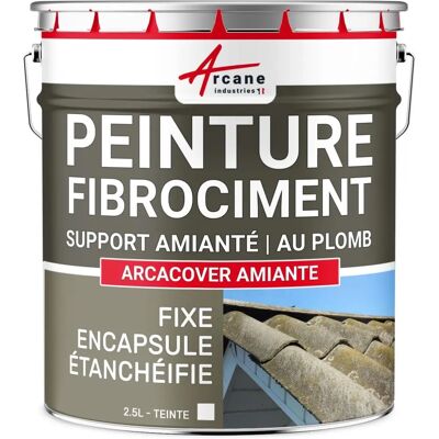 Industries Arcane Peinture et Encapsulant pour Fibrocemento - 2.5L - Peinture/Encapsulation - Publicité Industries Arcane Peinture et Encapsulant pour Fibrocemento - 2.5L - Peinture/Encapsulation - Publicité