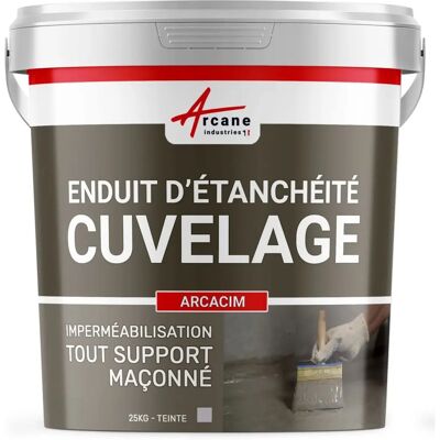 ARCACIM Gris Enduit Étanchéité - Revêtement pour béton & maçonnerie - Publicité ARCACIM Gris Enduit Étanchéité - Revêtement pour béton & maçonnerie - Publicité