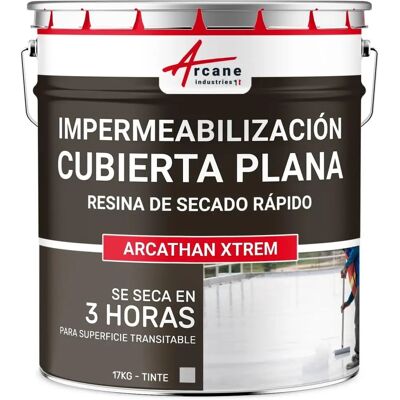 Résine d'étanchéité gris clair Arcane Industries - Toit & Terrasse - 17kg Résine d'étanchéité gris clair Arcane Industries - Toit & Terrasse - 17kg