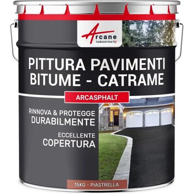 Arcane Industries Arcasphalt - Peinture pour asphalte - 15 kg - Publicité Arcane Industries Arcasphalt - Peinture pour asphalte - 15 kg - Publicité