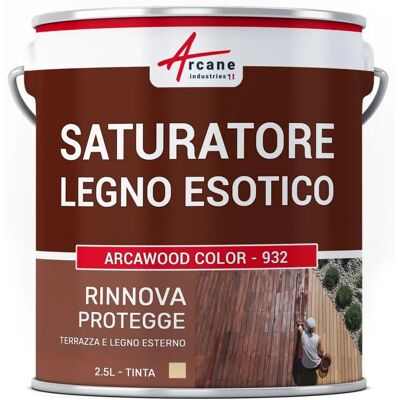 Saturateur pour Bois Exotiques - 2.5L - Protection & Finition - Publicité Saturateur pour Bois Exotiques - 2.5L - Protection & Finition - Publicité
