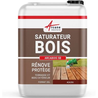 Saturateur Bois Rouge - Protection pour Terrasse Extérieure - Publicité Saturateur Bois Rouge - Protection pour Terrasse Extérieure - Publicité