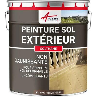 Arcane Industries Solthane - Peinture pour sol en béton résistant à l'abrasion - Publicité Arcane Industries Solthane - Peinture pour sol en béton résistant à l'abrasion - Publicité