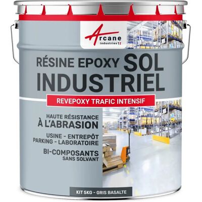 Peinture époxy gris basalte Arcane Industries - Circulation intense - Publicité Peinture époxy gris basalte Arcane Industries - Circulation intense - Publicité