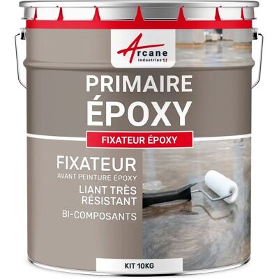 Arcane Industries - 10 kg Prima d'Accroche et Fijador Époxy - Béton, Pierre, Bois Arcane Industries - 10 kg Prima d'Accroche et Fijador Époxy - Béton, Pierre, Bois