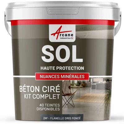 Kit de Microciment Arcane Industries - Protection Élevée - Gris Foncé - Publicité Kit de Microciment Arcane Industries - Protection Élevée - Gris Foncé - Publicité