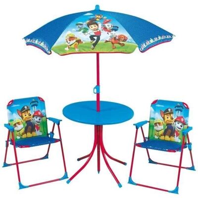 Ensemble de Mobilier de Jardin pour Enfants Fun House - Table avec 2 Chaises & Parasol - Publicité Ensemble de Mobilier de Jardin pour Enfants Fun House - Table avec 2 Chaises & Parasol - Publicité