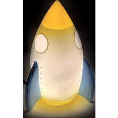Lampada notturna Jemini - Spazio 3D Blu - Luce notturna per bambini Lampada notturna Jemini - Spazio 3D Blu - Luce notturna per bambini