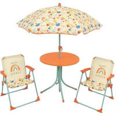 Zestaw Mebli Ogrodowych dla Dzieci Fun House - Fruity's - Ø 46cm Zestaw Mebli Ogrodowych dla Dzieci Fun House - Fruity's - Ø 46cm