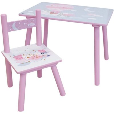 Conjunto de Mesa y Sillas Ballerina para Niños de Fun House Conjunto de Mesa y Sillas Ballerina para Niños de Fun House
