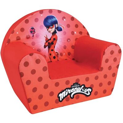 Sillón infantil Lady Bug - Rojo - 52x33x42 cm Sillón infantil Lady Bug - Rojo - 52x33x42 cm