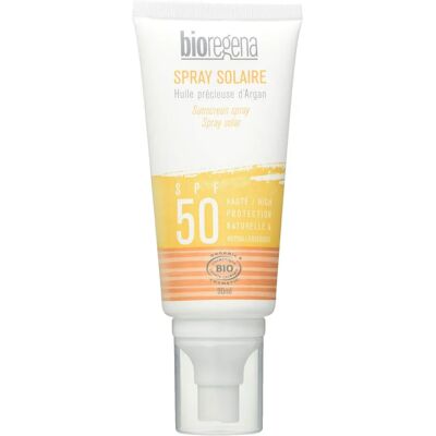 Bioregena Argan SPF 50 Zonnebrand Spray - Gevoelige huid Bioregena Argan SPF 50 Zonnebrand Spray - Gevoelige huid