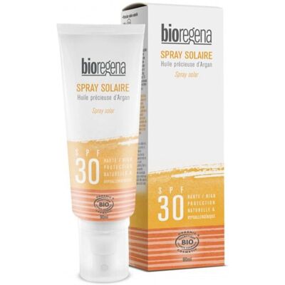 Bioregena Arganolie SPF30 Zonnebrand Spray - Zonnebrand Bioregena Arganolie SPF30 Zonnebrand Spray - Zonnebrand